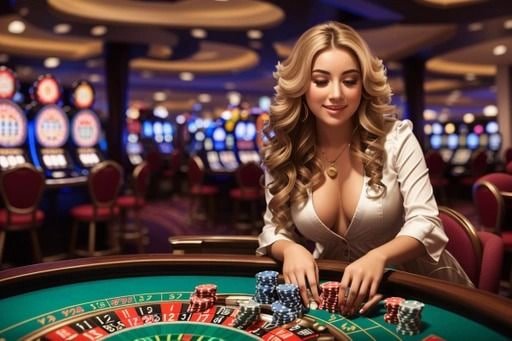 Panel pengaturan taruhan Arcade Games menampilkan slider dan tombol untuk menyesuaikan nilai taruhan